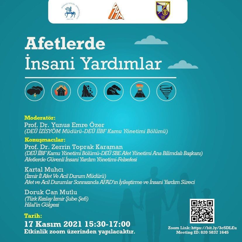 Afetlerde İnsani Yardımlar
