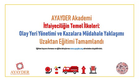 Olay Yeri Yönetimi ve Kazalara Müdahale Uzaktan Eğitimi